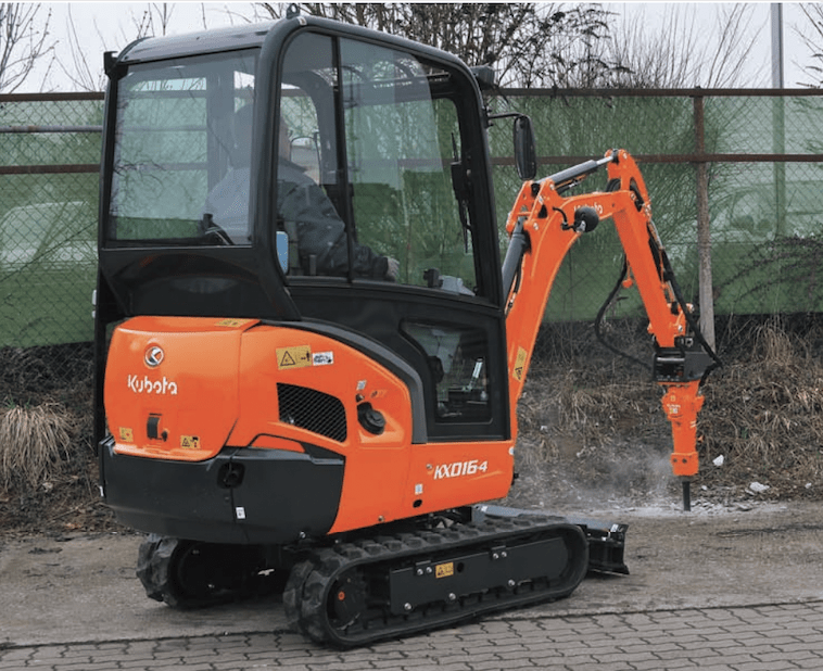 1.5 ton digger hire